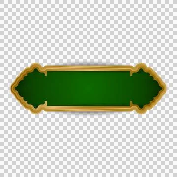 Islamic style border and frame ornament decoration concept Stock Illustration