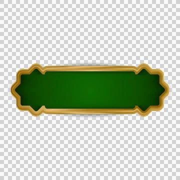Islamic style border and frame ornament decoration graphic Stock Illustration