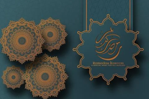 Islamic Template Stock Illustration