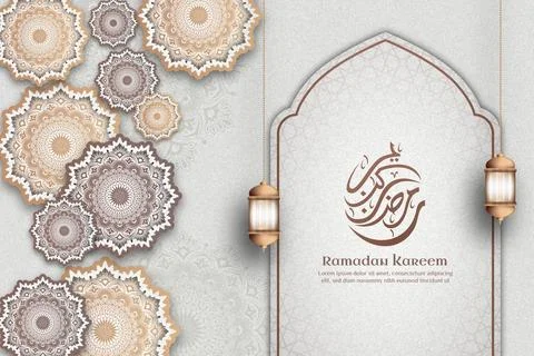 Islamic Template Stock Illustration