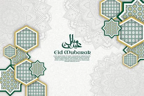 Islamic Template Stock Illustration