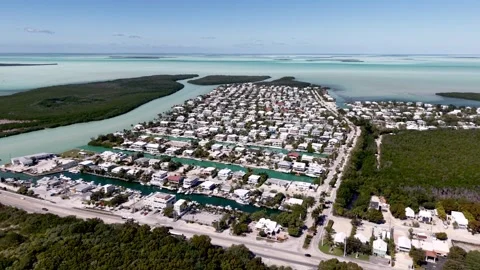 Islamorada Florida vacation housing Stock Footage 328651063