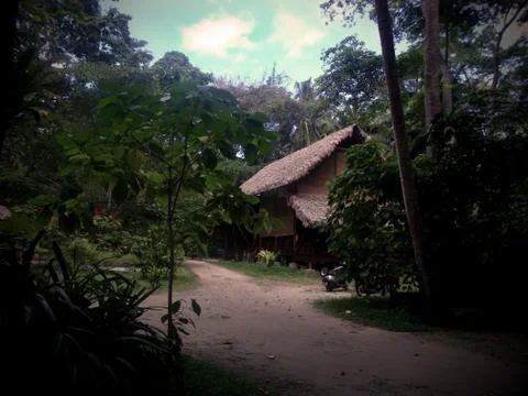 Island accomodation Stock Photos