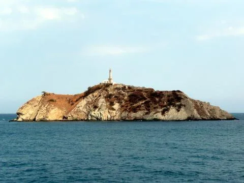 Island beacon  Stock-Fotos