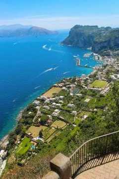 The island of Capri Stock Photos