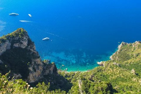 The island of Capri Stock Photos
