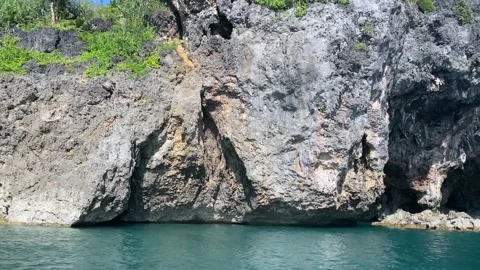 Island cliffs Stock Footage 150254799