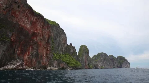 Island Cliffs In Thailand Stock Footage 84059443