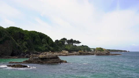 Island coast Video stock 160355210