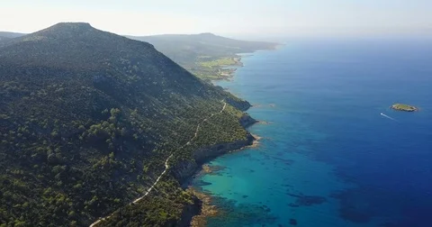 The island of Cyprus. Resort. Stock Footage 76664523