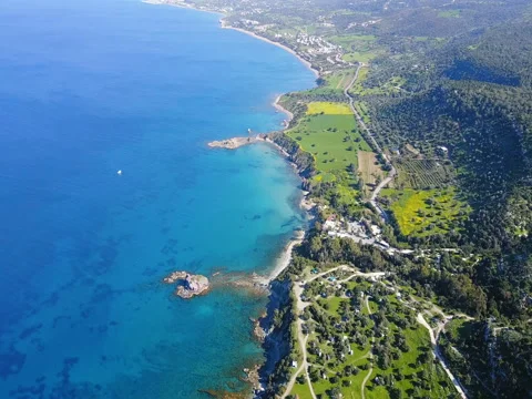 The island of Cyprus. Resort. Stock Footage 76667348