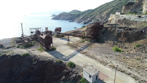 Island of Elba mines Stock Footage 112990754