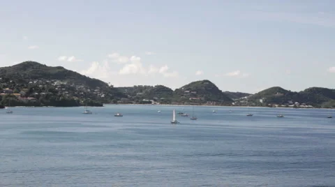 Island of Grenada Stock Footage 999076