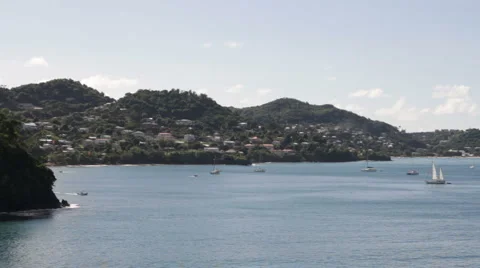 Island of Grenada Stock Footage 999245