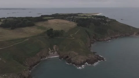 Island of Hermnear Guernsey Stock Footage 288743441
