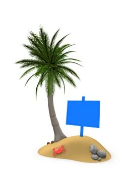 Island 스톡 일러스트