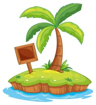 Island Stock Illustration