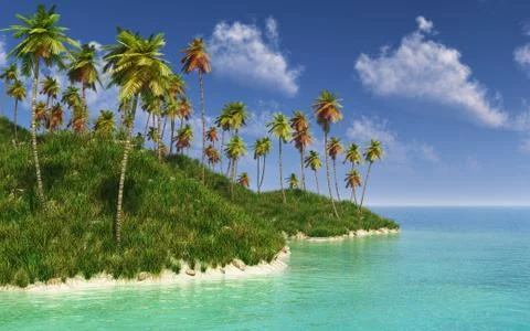 Island Иллюстрация