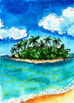 Island Illustration