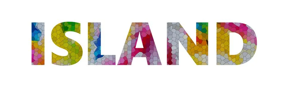 ISLAND Stock Illustration