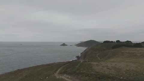 Island of Jethou from Herm Stock Footage 288743722