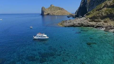 Island of Marettimo (Sicily) Stock Photos