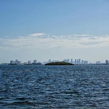 Island in Miami Stock Photos