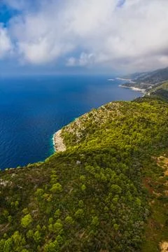 Island Mljet Stock Photos