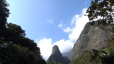 Island Mountains Stock Footage 105140936