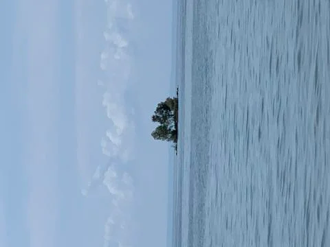 An island oasis Stock Photos