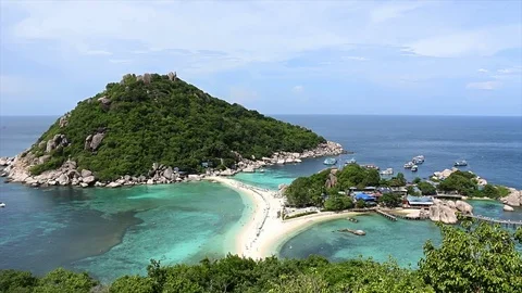 Island ocean Stock Footage 105124156