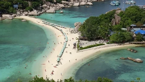 Island ocean Stock Footage 105125382