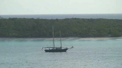 Island Pirate Stock Footage 458180