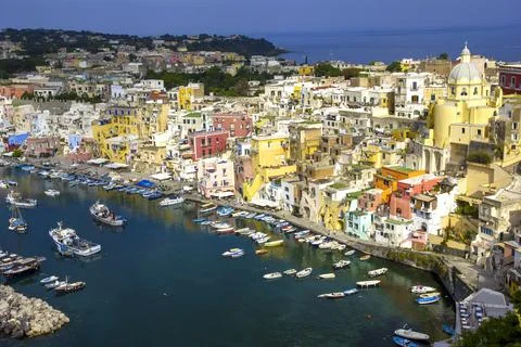 The island of Procida Stock Photos