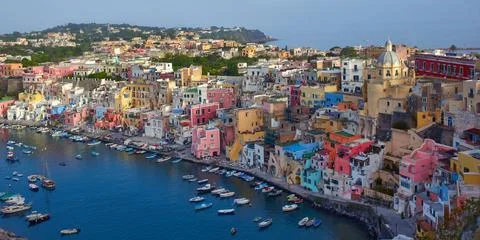 THE ISLAND OF PROCIDA Foto stock