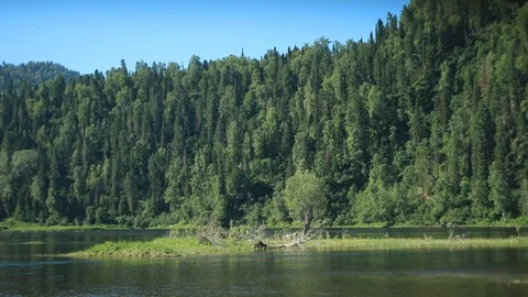 Island river Stock Footage 105946409