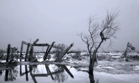Island ruins Stock Photos