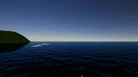 Island At The Sea 库存影片 92032937
