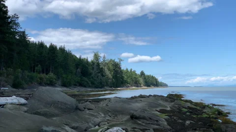 Island shore view Stock Footage 146993301