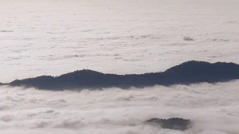 Island in the Sky Stock Footage 98500913
