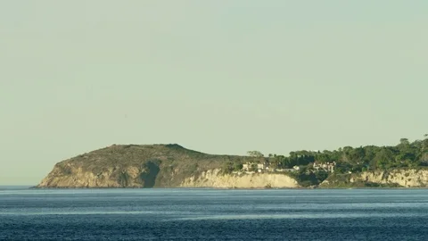 Island somewhere in the Pacific ocean Stock Footage 77678093
