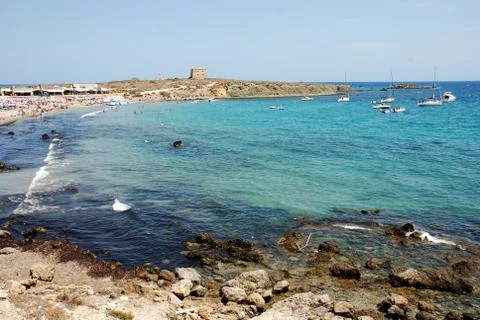 The island tabarca Stock Photos