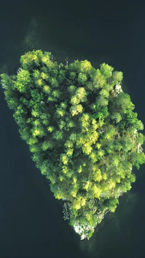 Island Topdown Video stock 208713456