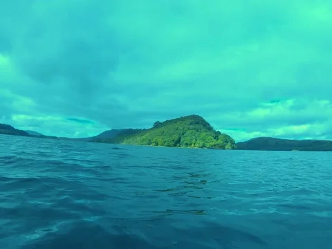 Island view Stock Footage 232961789