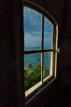 Island view from Lighthouse Stock Photos