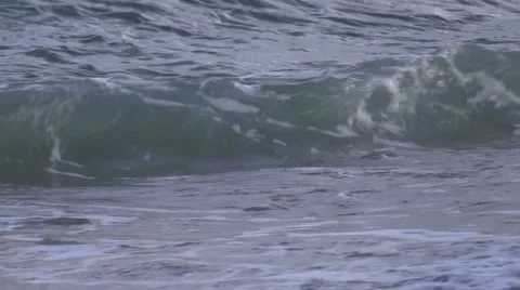 Island Waves Stock Footage 6530786