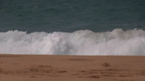 Island Waves Stock Footage 6731417