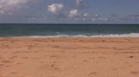 Island Waves Stock Footage 6732292