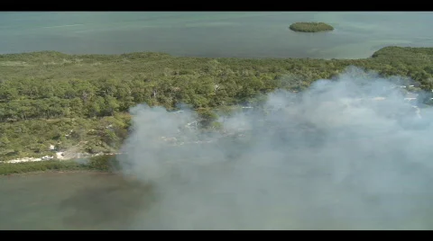 Island Wildfire 動画素材 692297