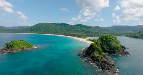 Islands and Beach in El Nido, Palawan. P... | Stock Video | Pond5